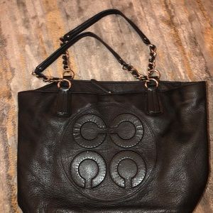 Large Black Coach purse